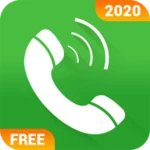 vcall - global wifi call android application logo